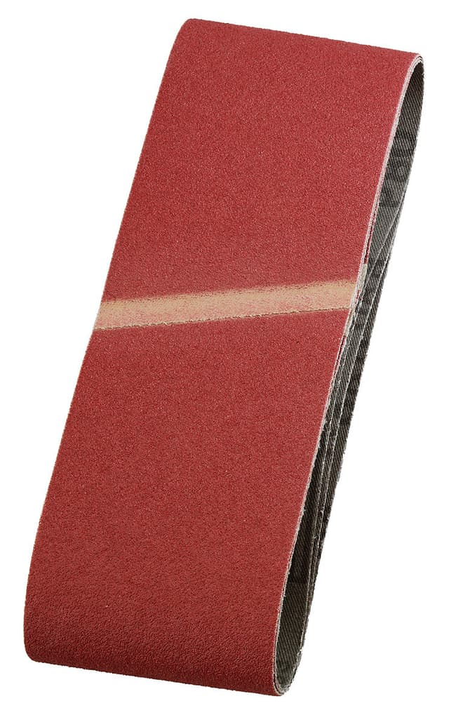Slipebånd til båndsliper, 75×457 mm, korn 60, 3 stk., på SB-kort