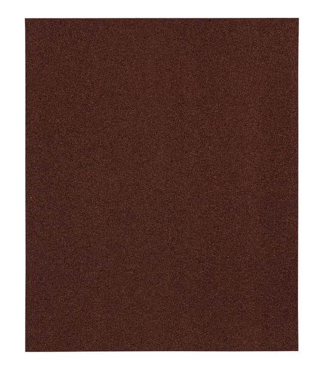 Slippapper, aluminiumoxidbeläggning, trä och metall K120