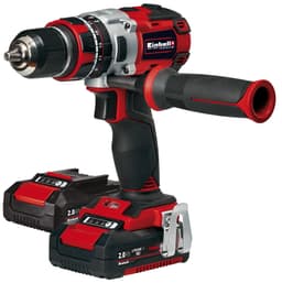 Akku-slagbore-/skruemaskine med 2 × 18 V 2,0 Ah-batteri og oplader - TE-CD 18 Li-i BL (2x2,0Ah)