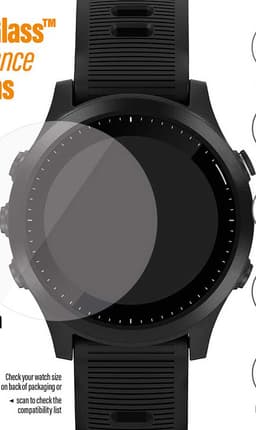 Panzer Garmin Forerunner 245/245 Music skærmbeskytter 35 mm