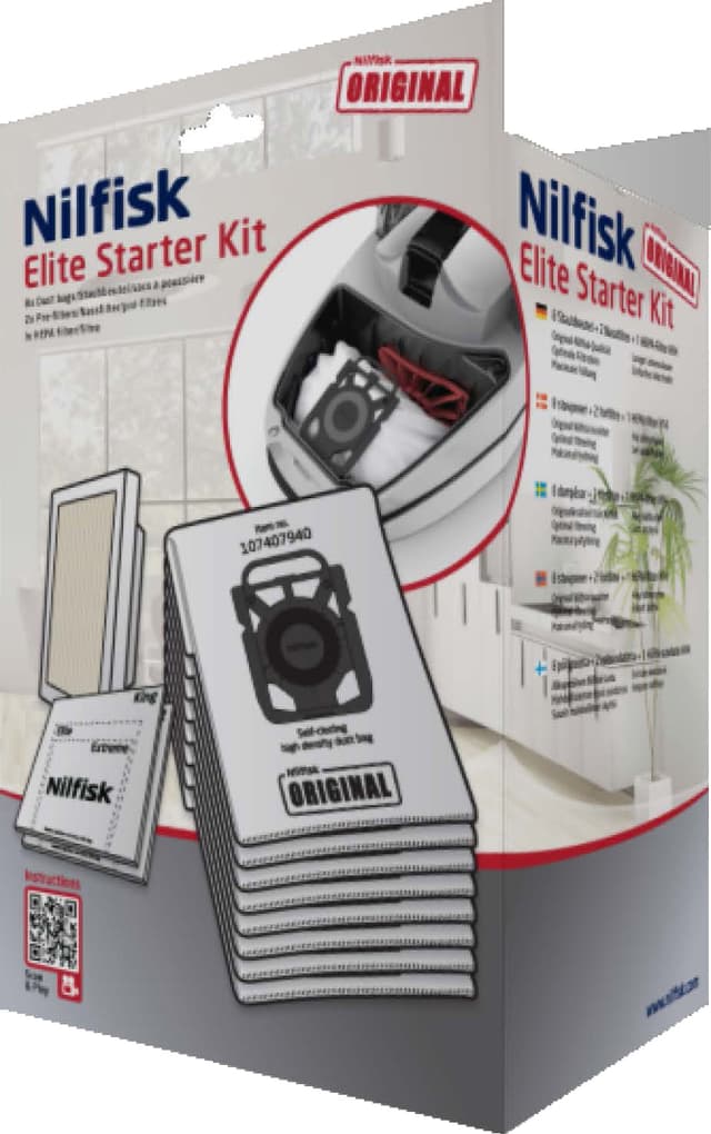Nilfisk Elite dammsugarpåsar och filter107407952
