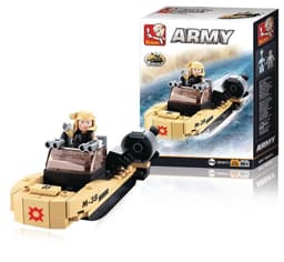 Byggblock Army Serie Assault Boat