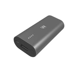 KIT Powerbank 6000 mAh Premium Grå Aluminium