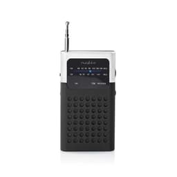 FM-radio | 1.5 W | Fickstorlek | Svart/vit