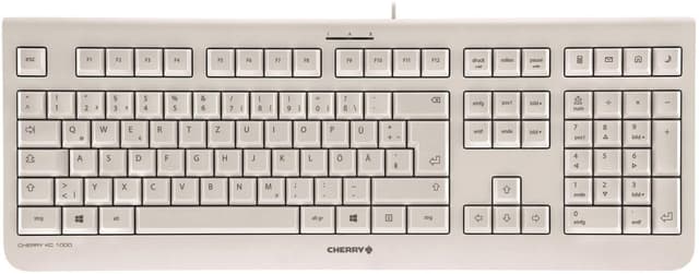 Cherry KC 1000, nordisk layout, USB, beige (JK-0800PN-0-)