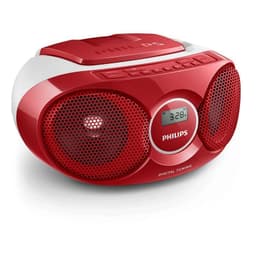 Philips Boombox CD/Radio Röd