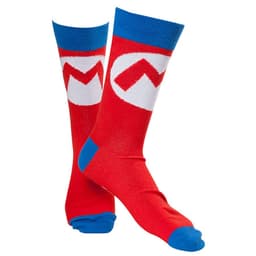 Strømper Nintendo - Mario-motiv 43-46 (rød/blå)
