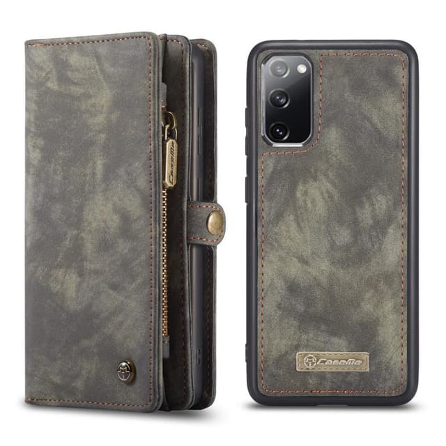 CASEME Samsung Galaxy S20 FE Retro läder plånboksfodral