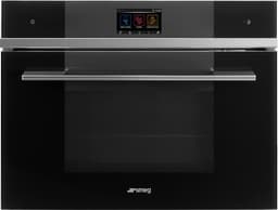 Smeg Linea integrert kompaktovn SF4104WMCN (sort)