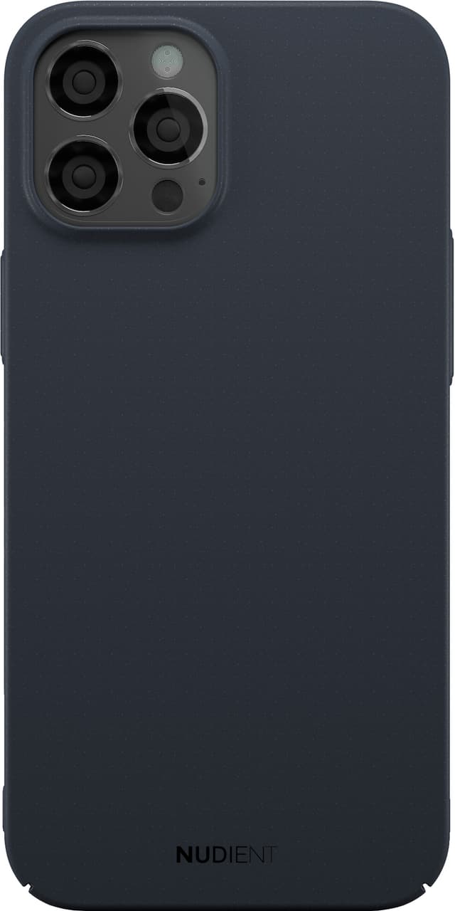 Nudient v2 iPhone 12 Pro Max tunt fodral (midwinter blue)
