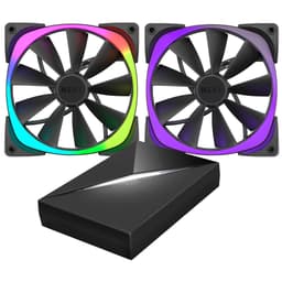NZXT Aer RGB 2 tuuletinta (140 mm) ja HUE+ valaistus