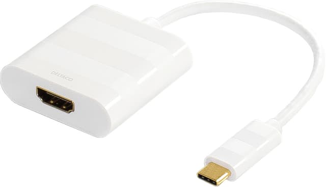 Deltaco USB-C till HDMI-adapter