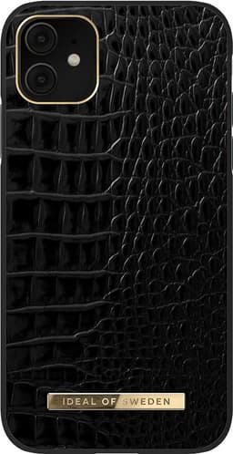 iDeal of Sweden deksel til iPhone 11 (neo noir croco)