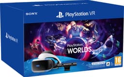 PlayStation VR MK5 bundle: PS VR headset med kamera og VR Worlds
