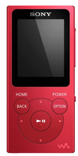 Sony Walkman 8 GB NWZ-E394 (röd)