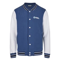 ESL Varsity-jakke (XXL) (blå/hvit)