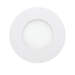 ECD Germany 2-pack LED uppoasennusvalaisin 3W - paneelikattospotti ultra slim -