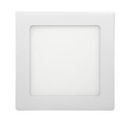 LED-paneeli upotettava valaisin 9W, neutraali valkoinen, kulmikas