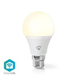 Nedis WiFi Smart LED-lyspære B22 Varm hvit