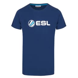ESL basic t-shirt (M) (marine blå)