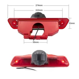 Backkamera med monitor till Citroen / Peugeot / Toyota