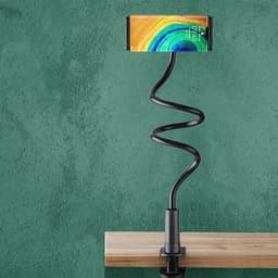 Flexibelt mobilstativ for bord - Sort