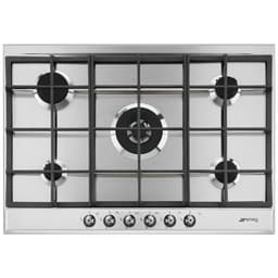 SMEG HOB GAS 72.5CM. STEEL