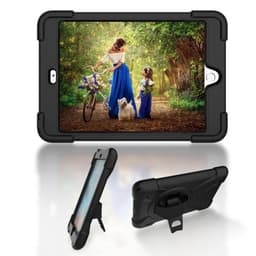 Slagbeskyttelse i silikon med håndtak til iPad Mini 3 & 2 & 1 Svart