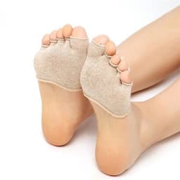 Khaki Non-slip Tåsokker