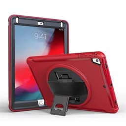 360 grader roterbar beskyttelse til iPad 9.7 inch 2017 Rød