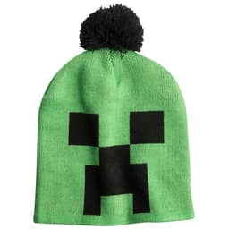 Minecraft Creeper beanie hue (grøn)