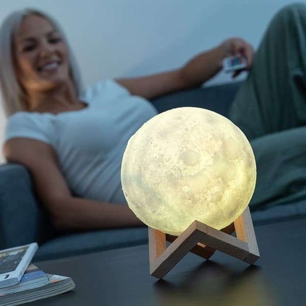 InnovaGoods LED Månlampa med fjärrkontroll
