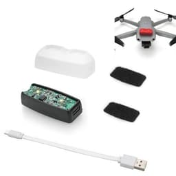Strobe-belysning til DJI Phantom 4 / Mavic Mini / Mavic Air 2 Pro Hvid