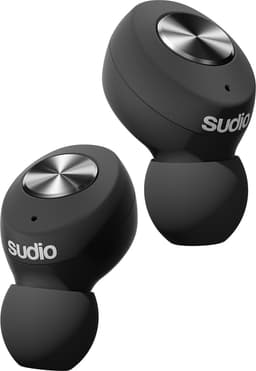 Sudio Tolv täysin langattomat in-ear kuulokkeet (musta)