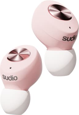 Sudio Tolv True trådlösa in-ear hörlurar (rosa)