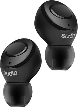 Sudio Tolv R täysin langattomat in-ear kuulokkeet (musta)