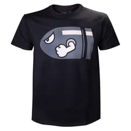 T-shirt Nintendo - SMB Bomb tema svart (M)
