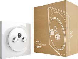 Fibaro Walli N TV-SAT stikkontakt 3300972