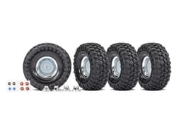 TRX-8166X Tires & Wheels Assembled 1.9 Blazer (4)