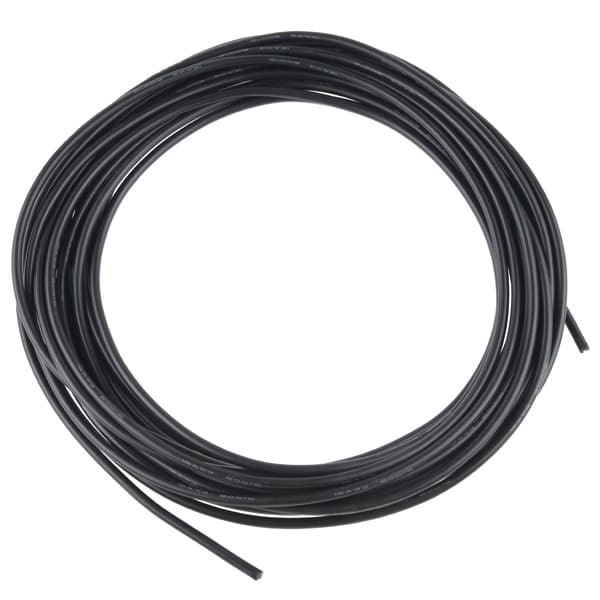 Fuse Silikonkabel 10AWG 5m - Svart