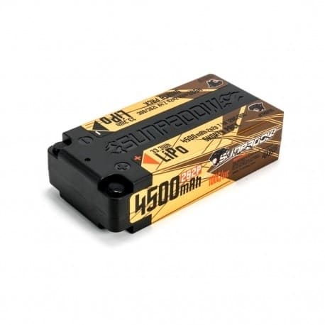 2s  4500mAh - 60C - Sunpadow HC Li-Po Shorty