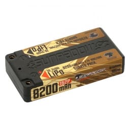 1s  8200mAh - 50C - Sunpadow HC Shorty Li-Po
