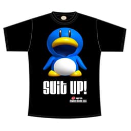 T-shirt Nintendo - SMB Suit Up - sort (S)