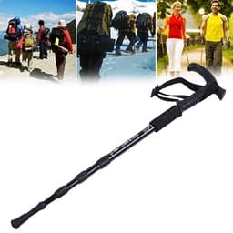Svart Turstav 108cm