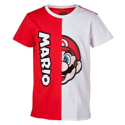 Børne t-shirt Nintendo - Mario - rød/hvid (158/164)