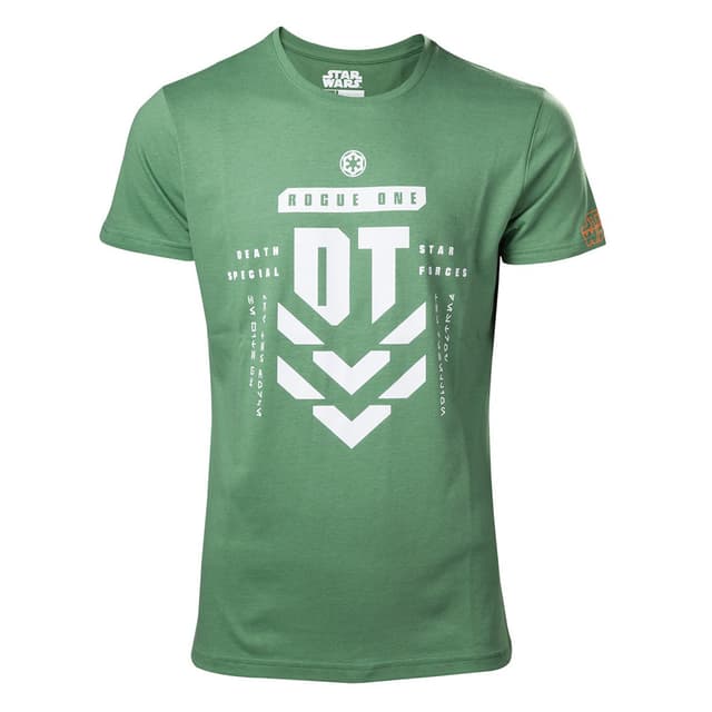 Logoshirt Star Wars - Rogue One - Death Star Camiseta 100% Algodón Ecológico (Cultivo Ecológico) - Negro - Diseño Original