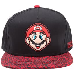 Nintendo Super Mario keps (svart/röd)