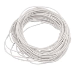 Fuse Silikonkabel 30AWG 5m - Hvit