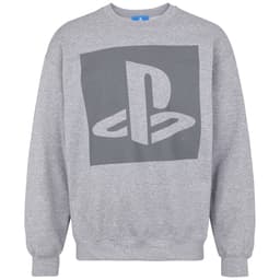 PlayStation sweater grå (L)