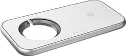 Zens 3-i-1 10W MagSafe, Room för MagSafe och USB-A laddare (vit)